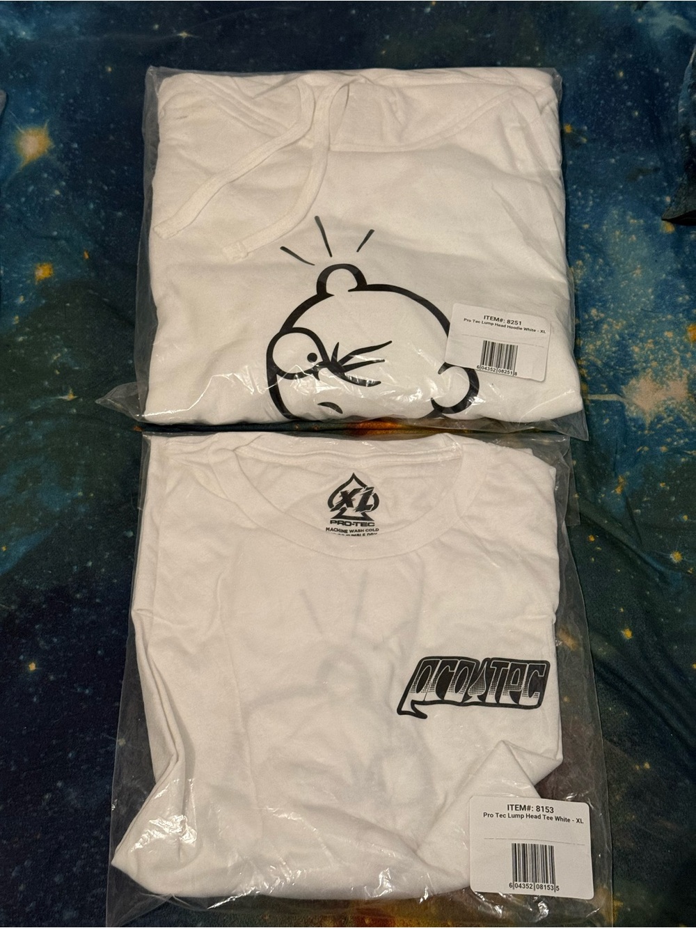 Hoodie + S/S Tee - ProTec Lumphead graphic T Shirt